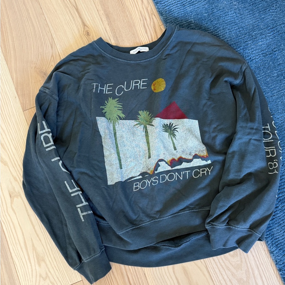 Daydream the cure Graphic sweatshirt Black